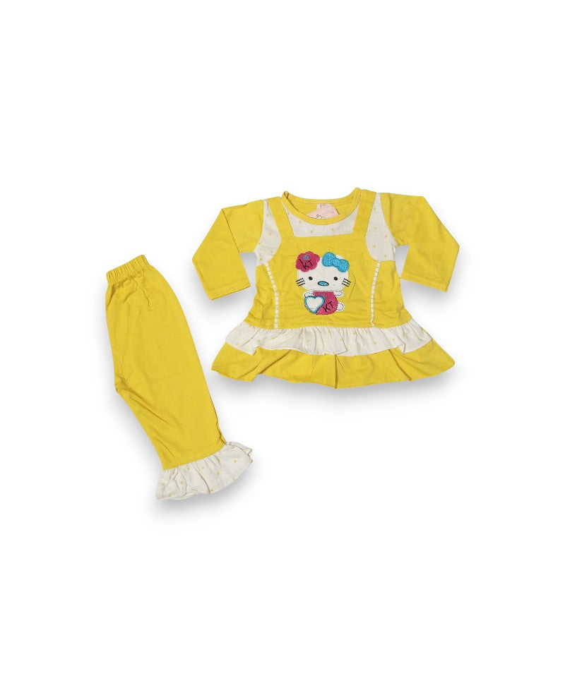 Baby Suit (3-9 Months) Mid Season Fabric Frock Style