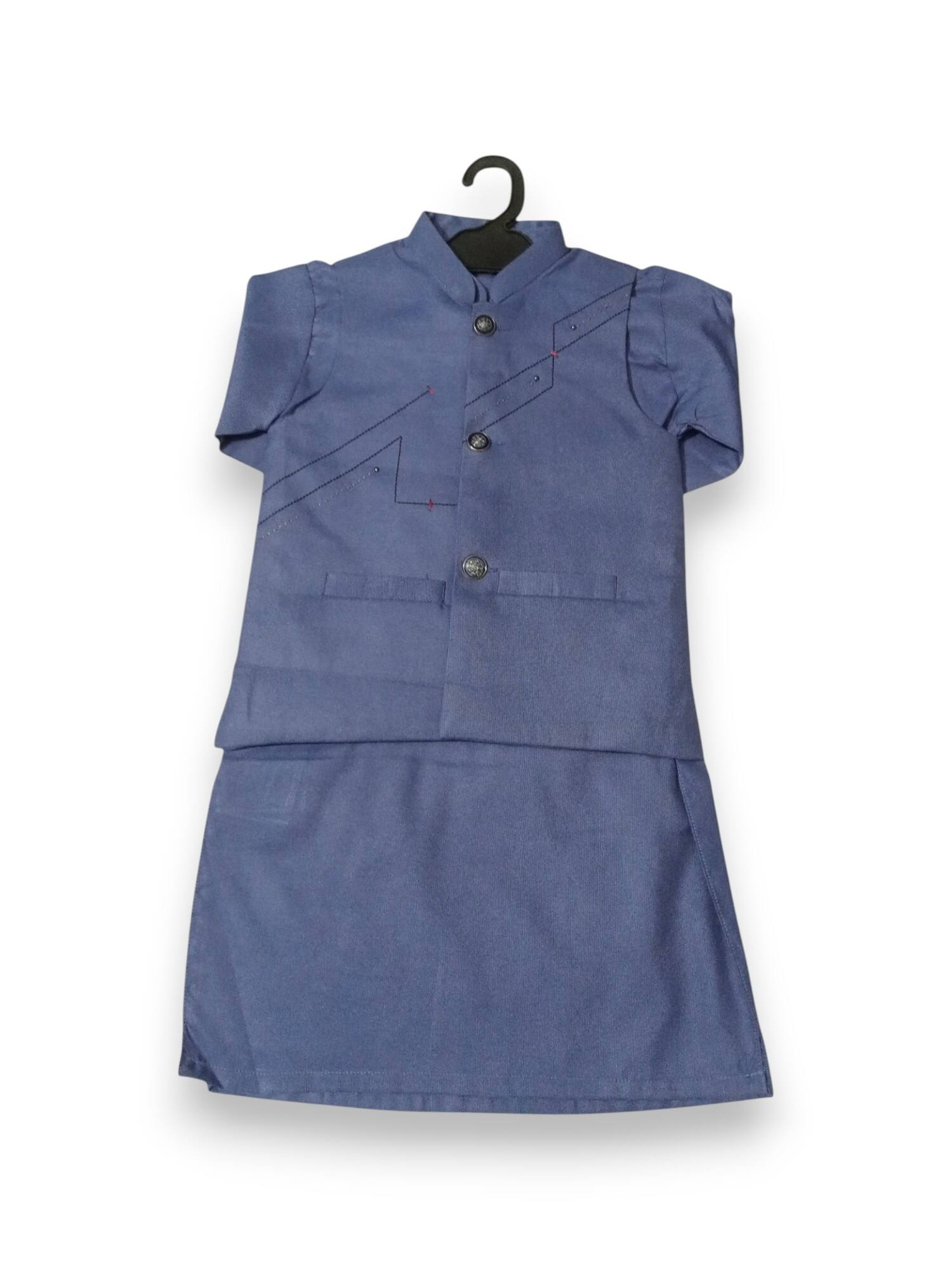 Boys Kameez Shalwar With Same Waist Coat EmBroidery