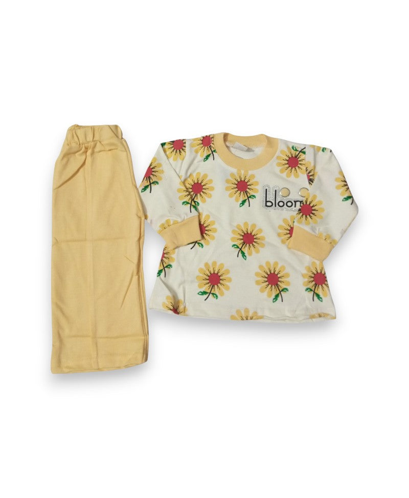 Girls Suit (1-4 Years) Floral