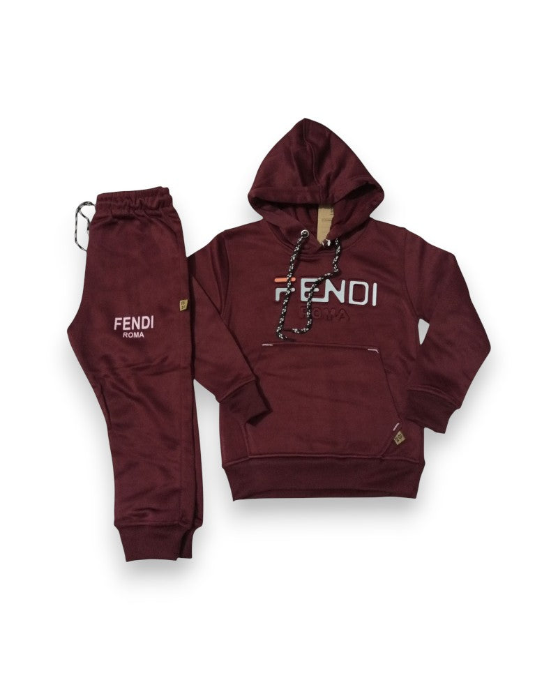 Boys Track Suit Hooded