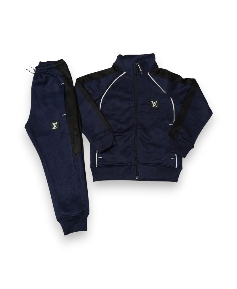 Boys Track Suit Front Open