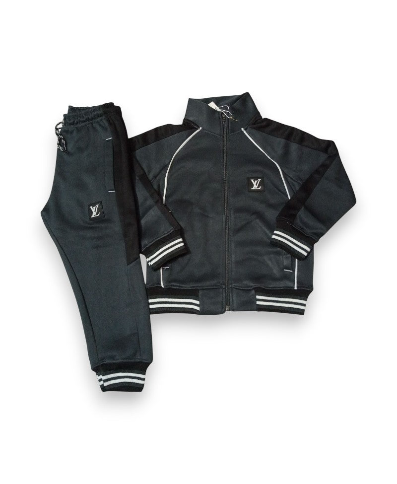 Boys Track Suit Front Open