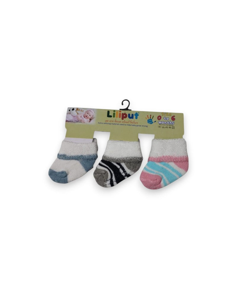 New Born Socks (Pack of 3)