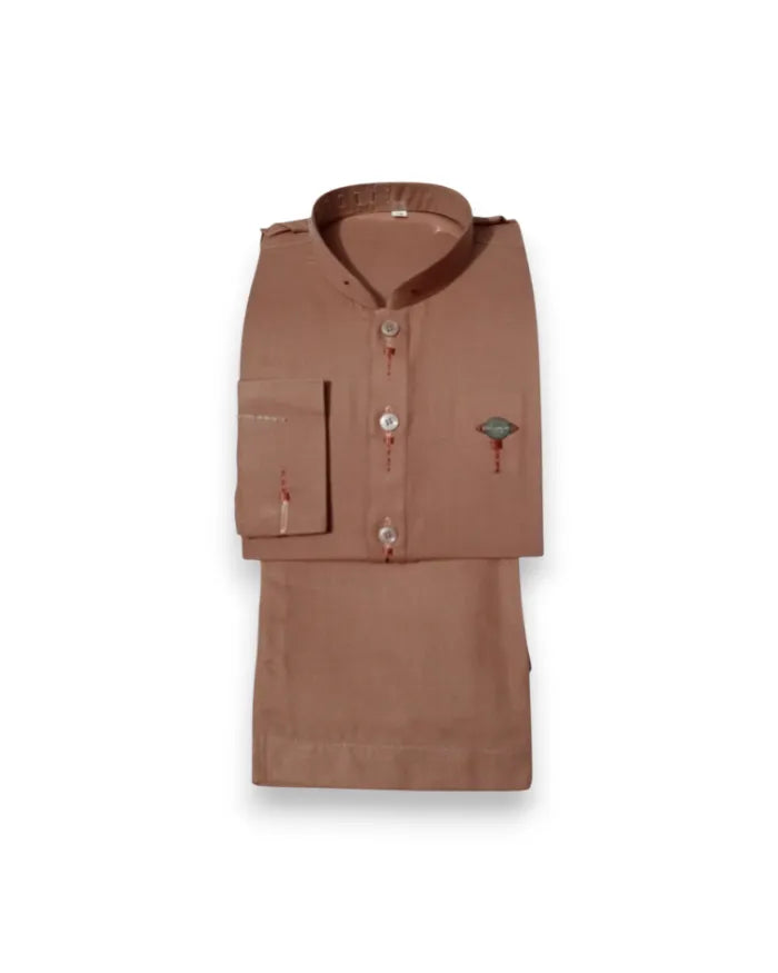 Kameez With Trouser With Cuff Sleeves